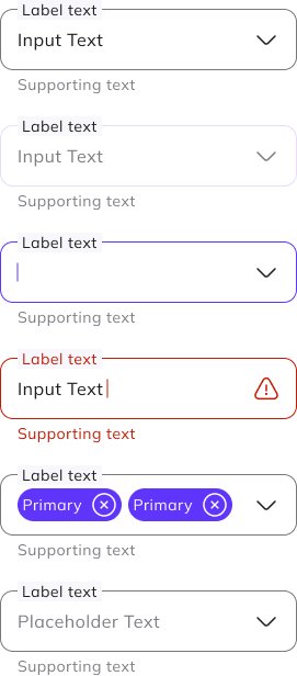 Famli Mobile App Inputs