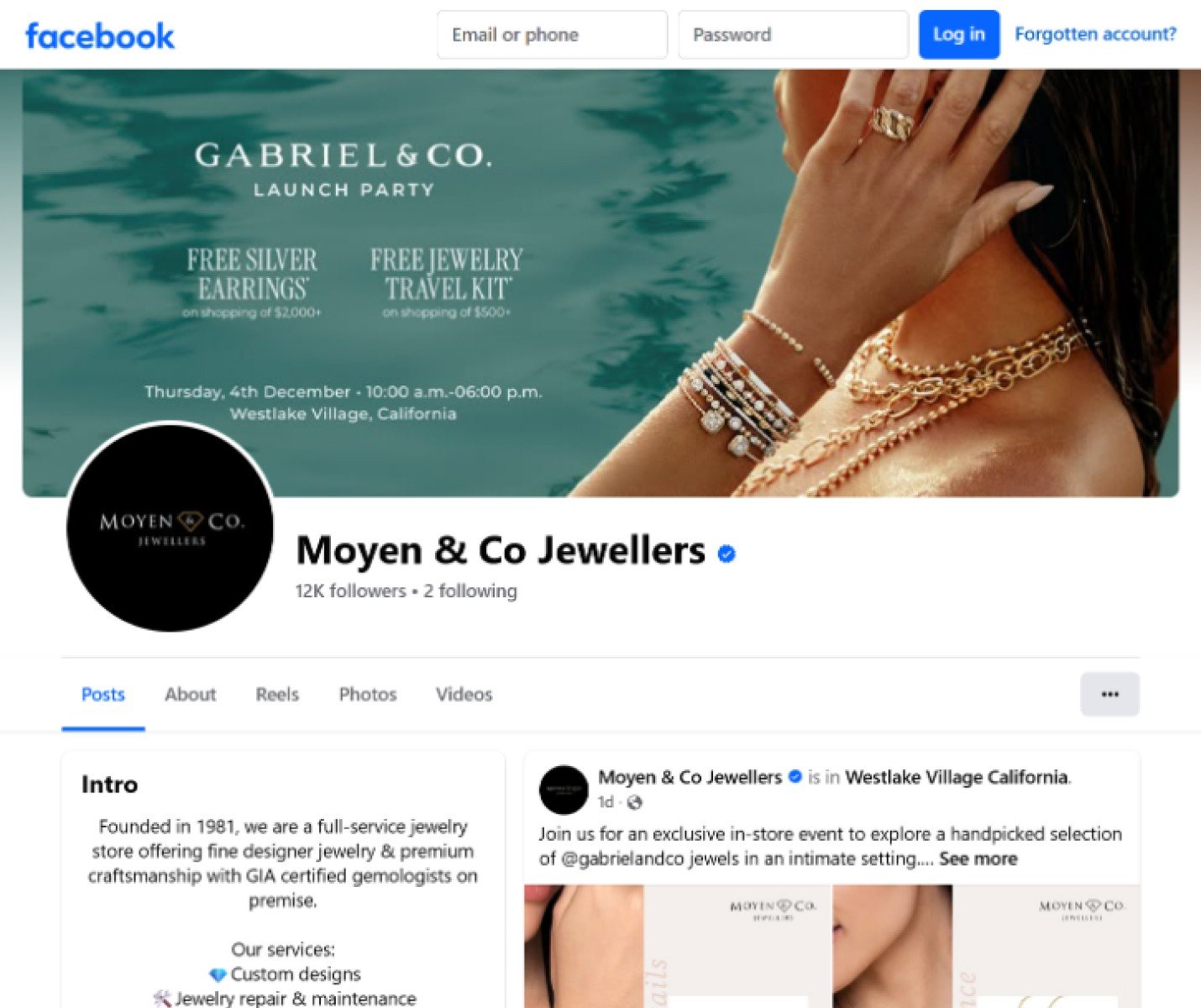 Moyen & Co Facebook Page